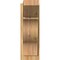 Ekena Millwork Funston Slat Rough Sawn Outlooker, Western Red Cedar, 8"W x 16"D x 24"H OUT08X16X24FST06RWR - alternate 4